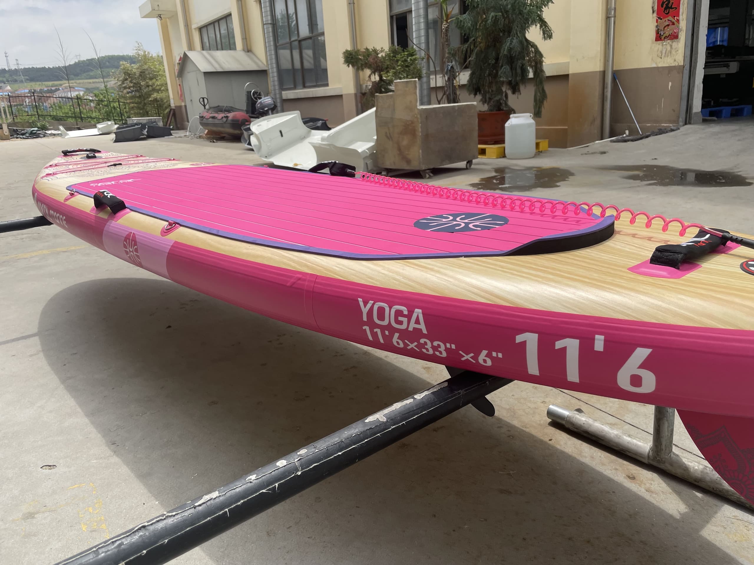 ZENDALA PINK 11.6" PADDLE SURF - imagen 3